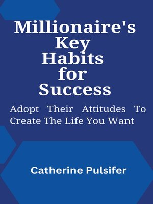 cover image of Millionaire's Key Habits for Success